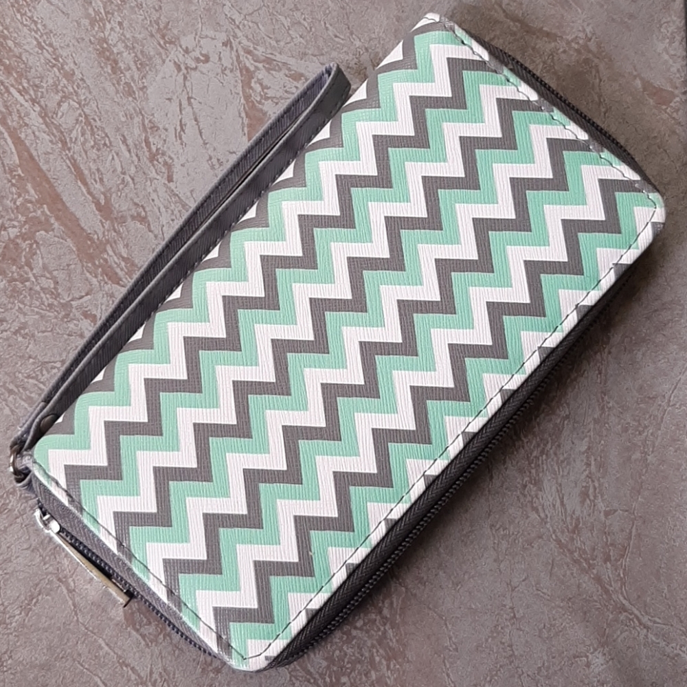 Zig Zag Pattern Wallet - image 2